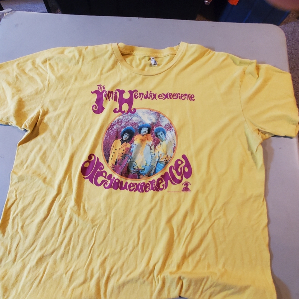 JIMI Hendrix Yellow  XXL T-Shirt